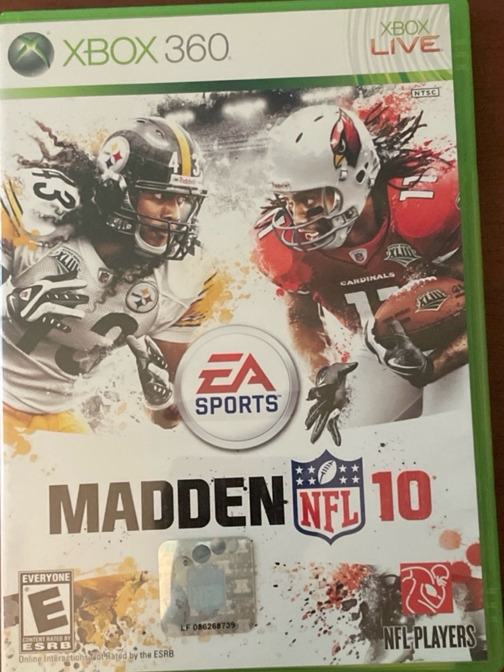 Madden NFL 10 Microsoft Xbox 360 EA Sports Electronic Arts Football Everyone